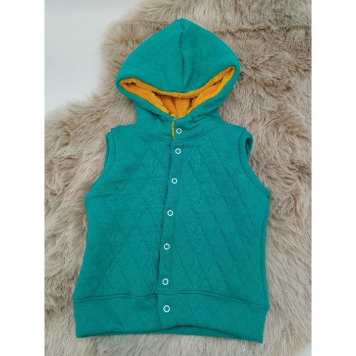 Gilet sans manches vert