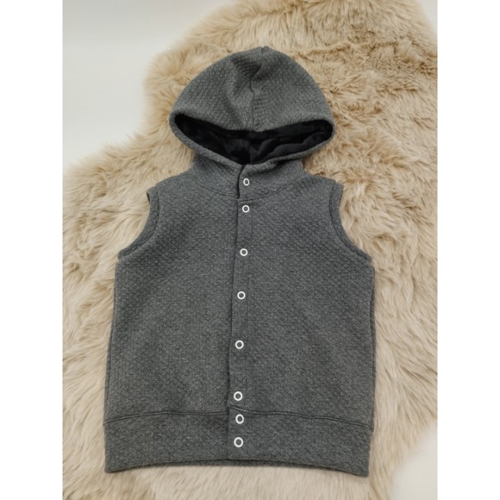 Gilet sans manches gris