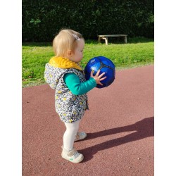 Gilet sans manches fleuri