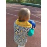 Gilet sans manches fleuri