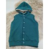 Gilet sans manches vert foncé