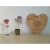 Rose éternelle avec support
