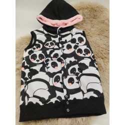Gilet sans manches panda