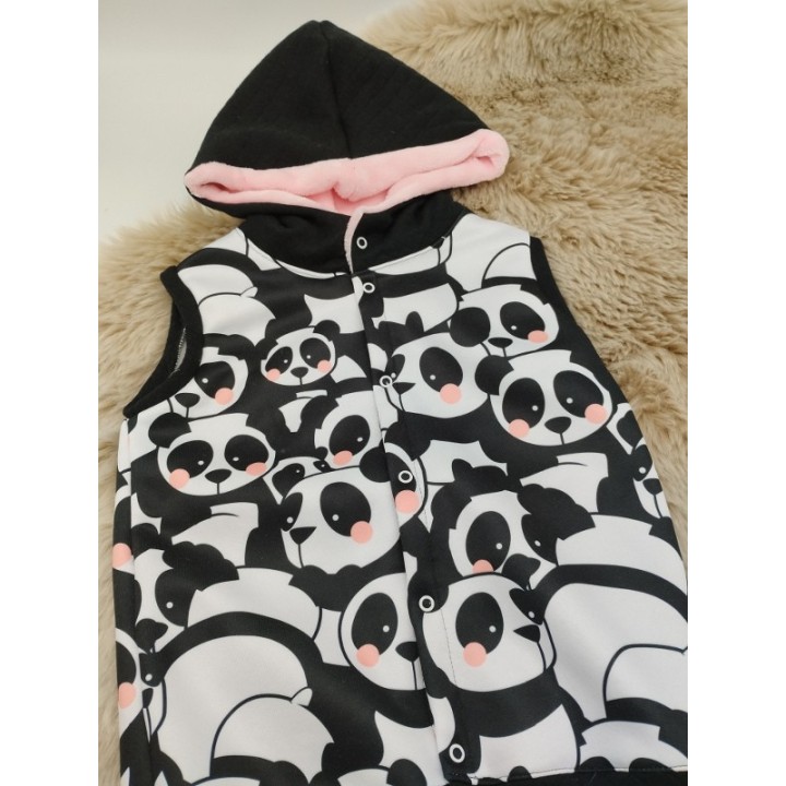 Gilet sans manches panda