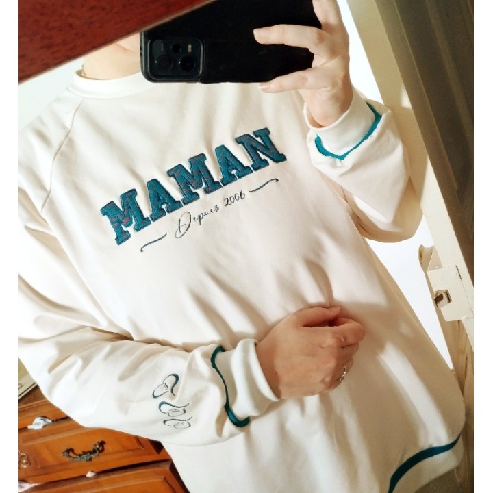 Sweat "Maman depuis ..."