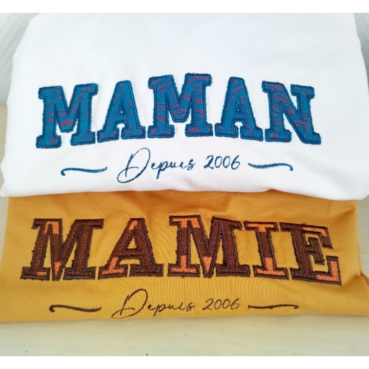 Sweat "Maman depuis ..."