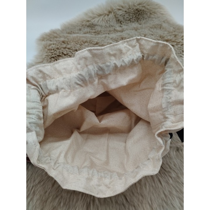 Sac pochon tissus 1