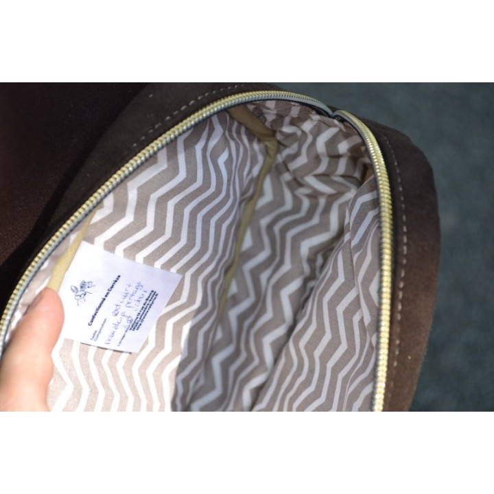 Sacoche rayna scandinavia taupe marron
