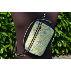 Sacoche rayna Stained glass jaune