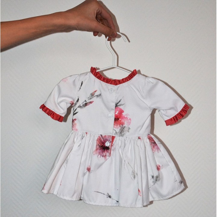 Robe georgia blanche