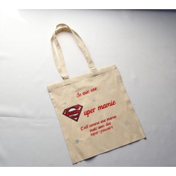 Tote bag longue anse Super...