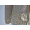 Gilet cardigan matelassé Ecru