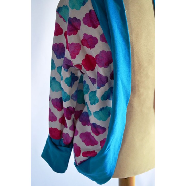 Gilet cercle nuages