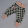 Pantalon sarouel pied de poules montgolfière