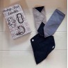 Protège slip lavable "petit diamand" gris