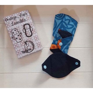Protège slip lavable "mini" coloré